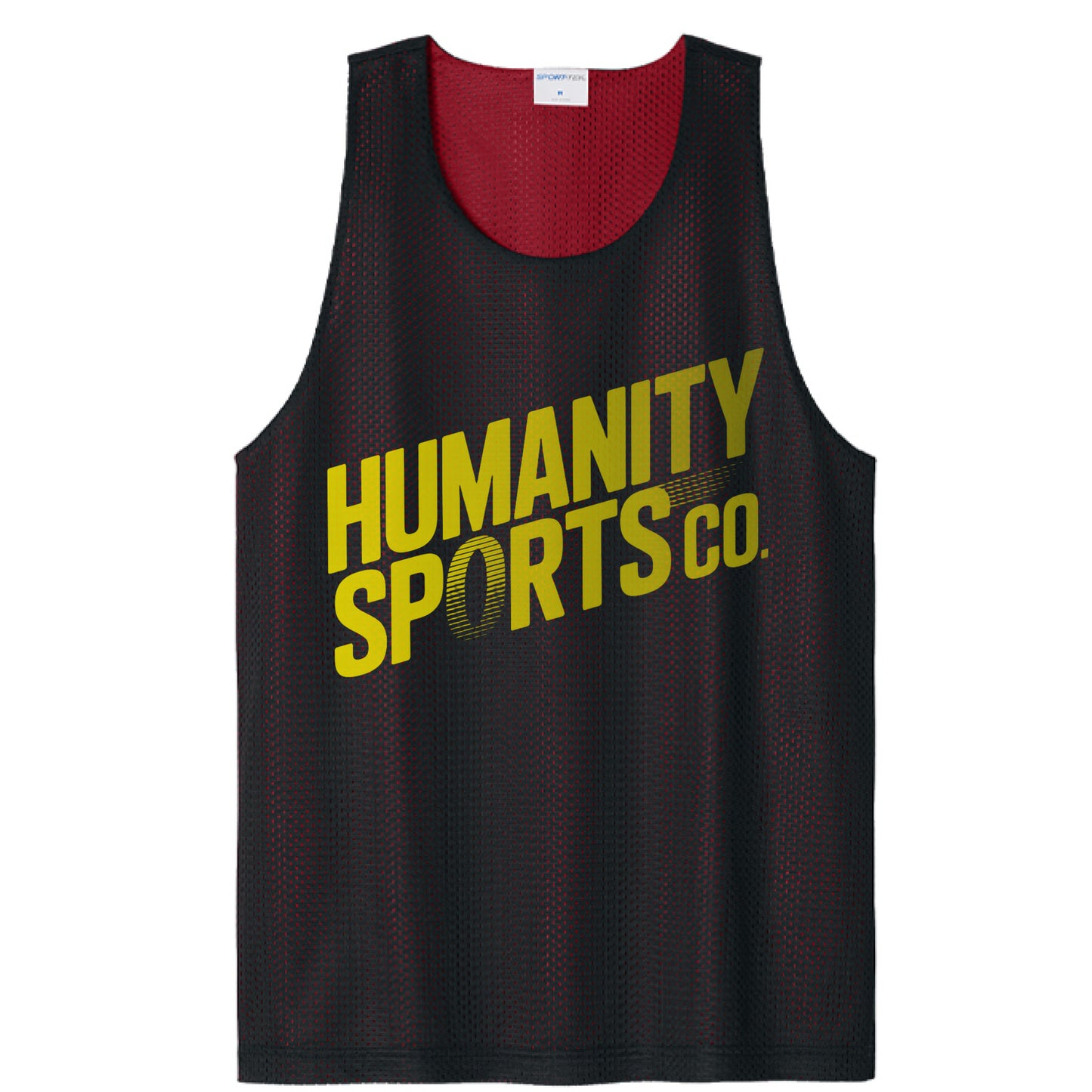 Black/ Deep Red - FRONT
